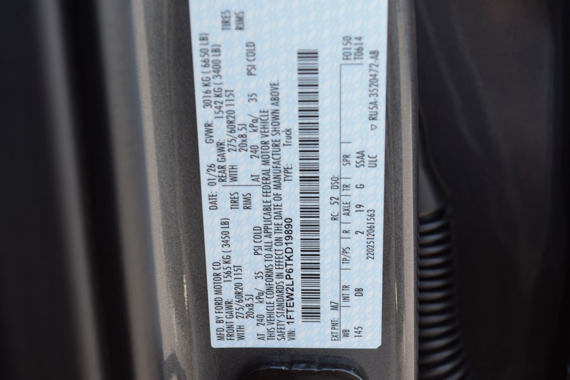 New 2026 Ford F150 STX w/ Equipment Group 200A AWD/4WD image 26