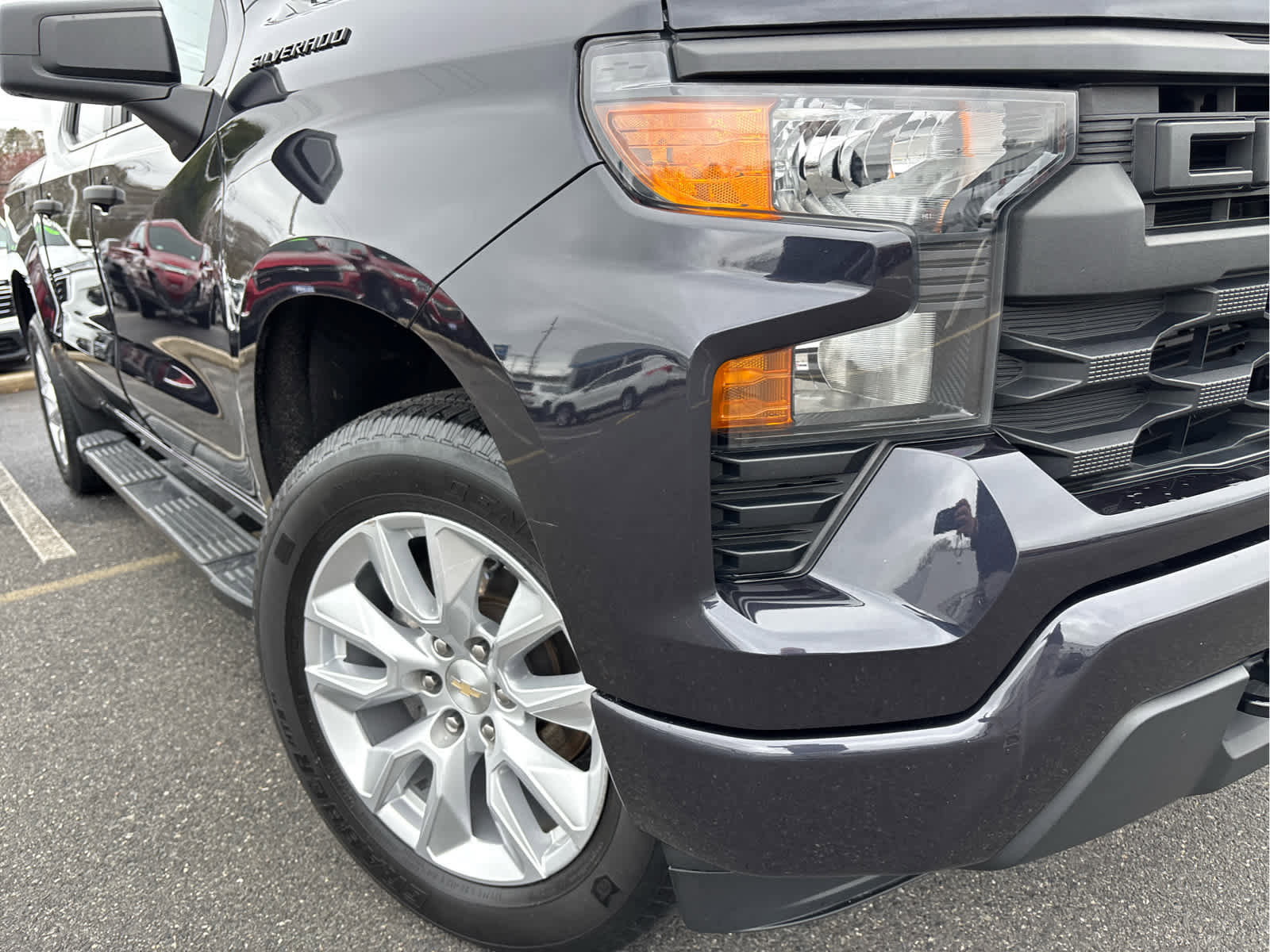 Certified 2022 Chevrolet Silverado 1500 Custom w/ LPO, Dark Essentials Package AWD/4WD image 19