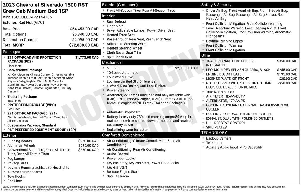 Used 2023 Chevrolet Silverado 1500 RST AWD/4WD video 2