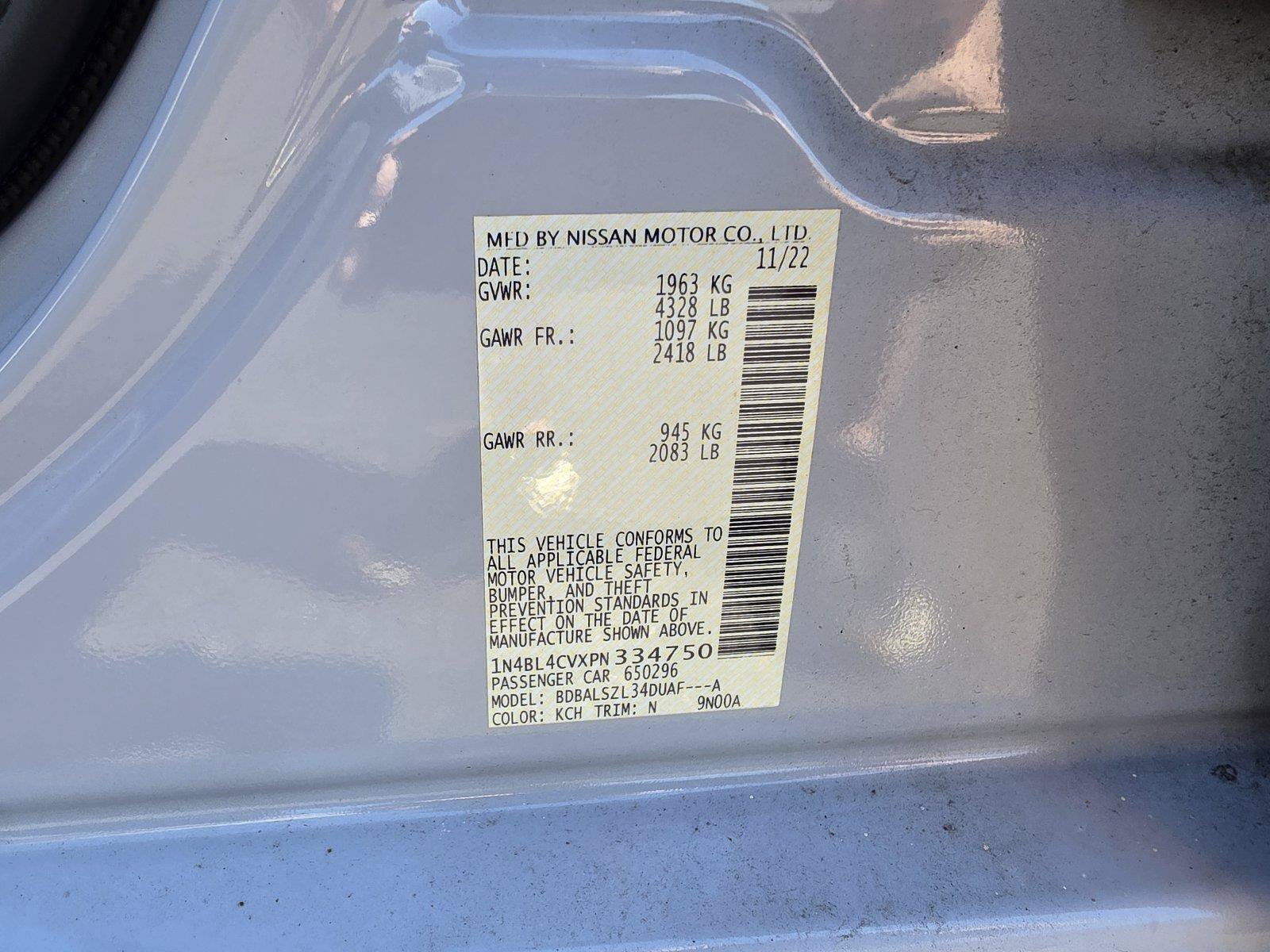 Used 2023 Nissan Altima 2.5 SR w/ SR Premium Package FWD image 43