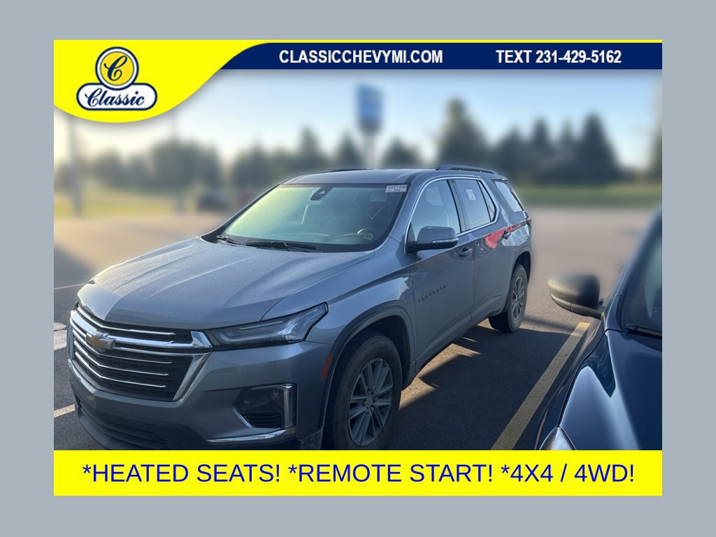 Used 2023 Chevrolet Traverse LT w/ LPO, Floor Liner Package AWD/4WD image 1