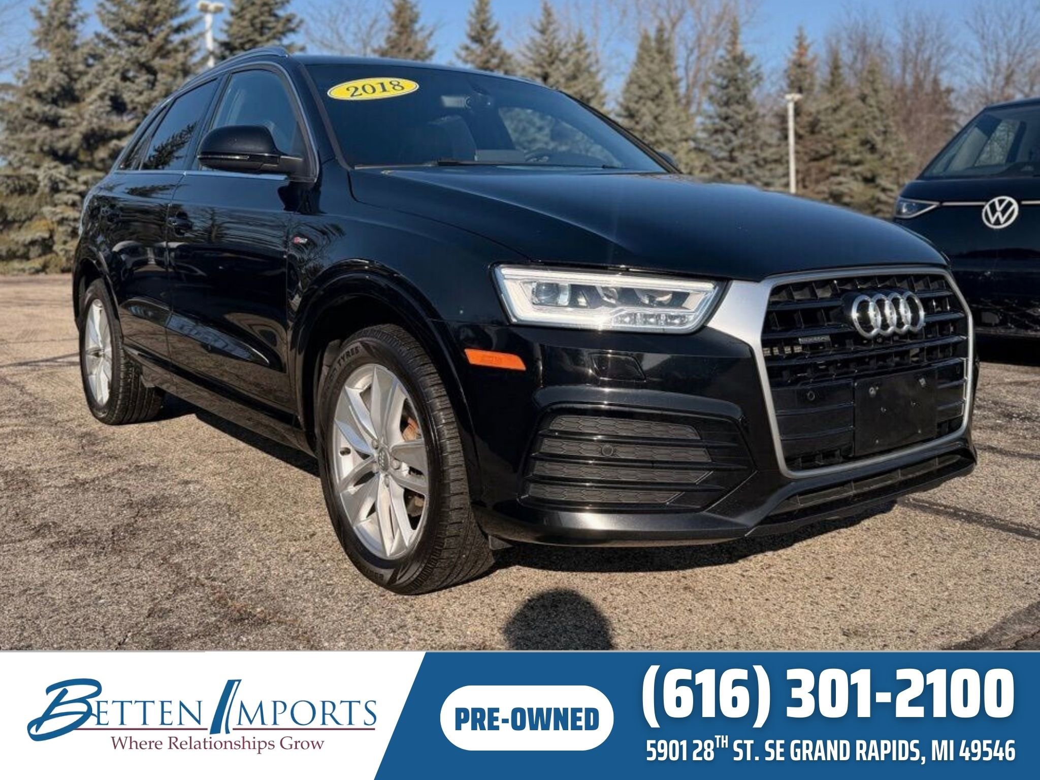 Used 2018 Audi Q3 2.0T Premium Plus w/ Premium Plus Package