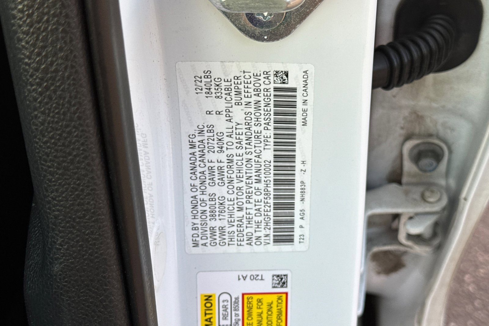 Used 2023 Honda Civic Sport image 28