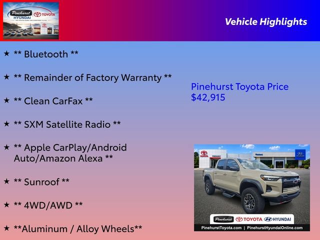 Used 2023 Chevrolet Colorado ZR2 w/ ZR2 Convenience Package III AWD/4WD image 16