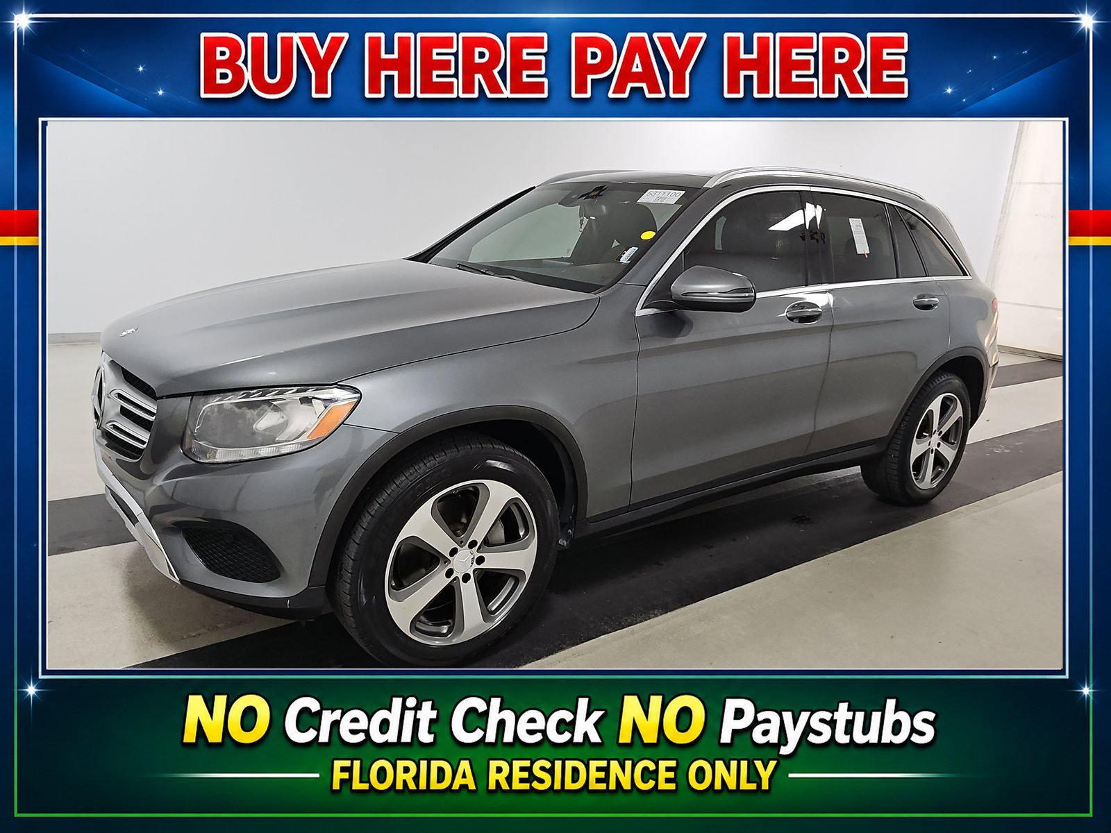Used 2017 Mercedes-Benz GLC 300 w/ Premium 1 Package image 2