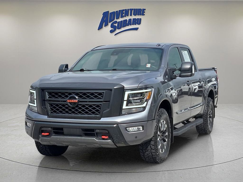Used 2021 Nissan Titan PRO-4X w/ Pro-4x Convenience Package AWD/4WD image 2
