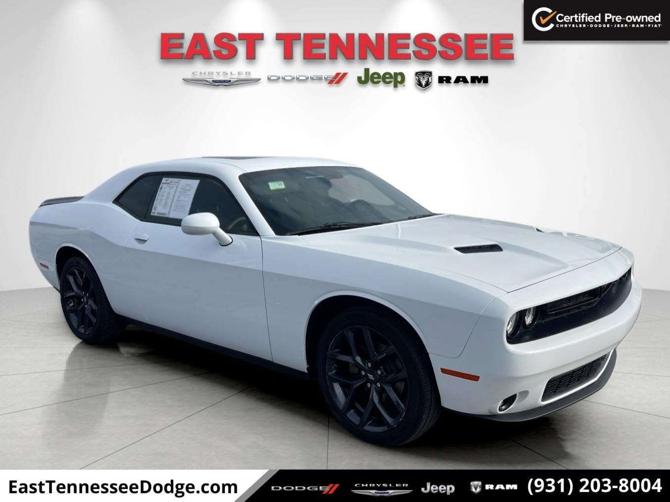 Certified 2023 Dodge Challenger SXT w/ Blacktop Package