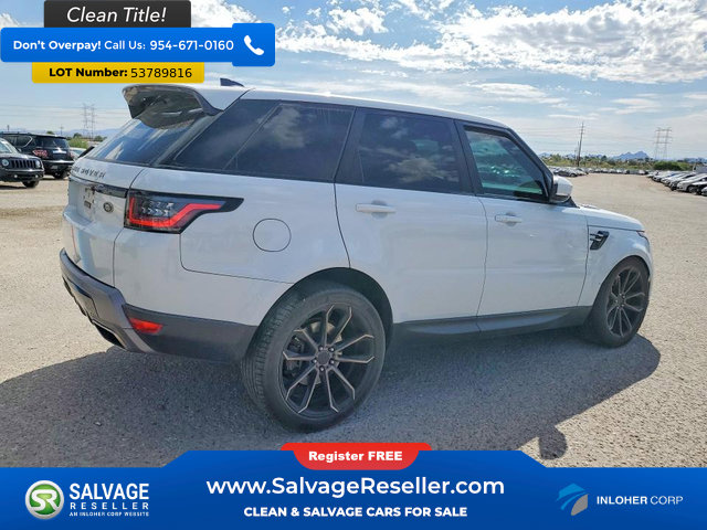Used 2020 Land Rover Range Rover Sport SE AWD/4WD image 4