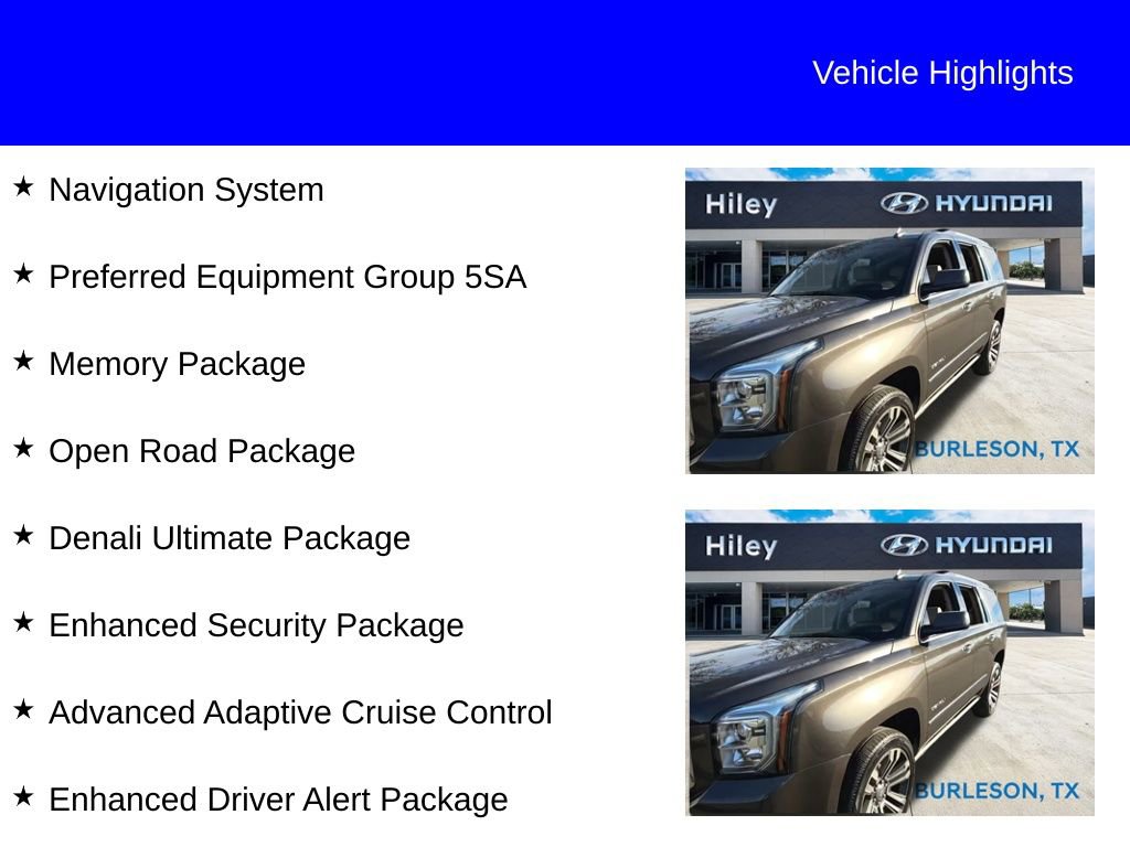 Used 2019 GMC Yukon Denali w/ Denali Ultimate Package image 10