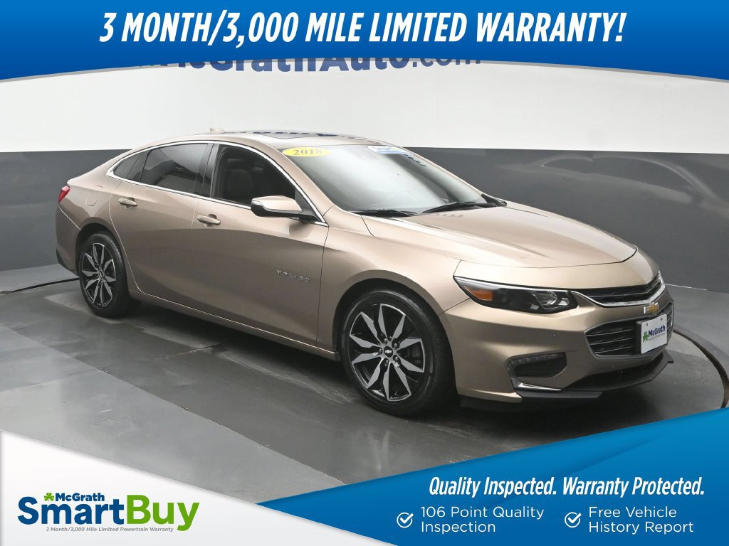 Used 2018 Chevrolet Malibu LT w/ Leather Package