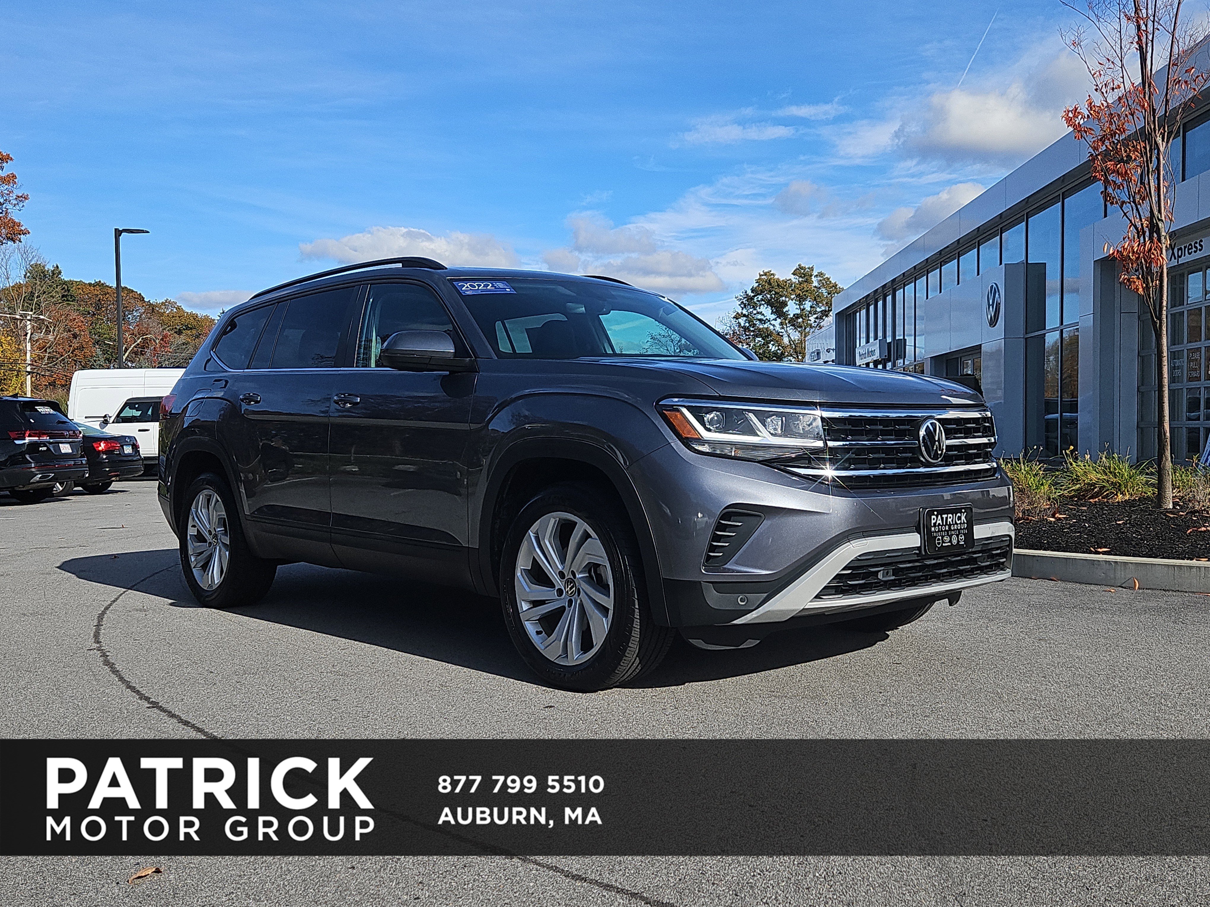 Certified 2022 Volkswagen Atlas SE 360° Tour