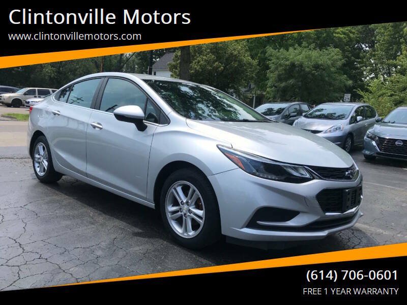 Used 2017 Chevrolet Cruze LT