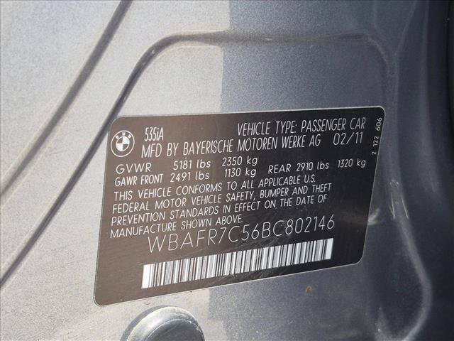Used 2011 BMW 535i Sedan RWD image 25
