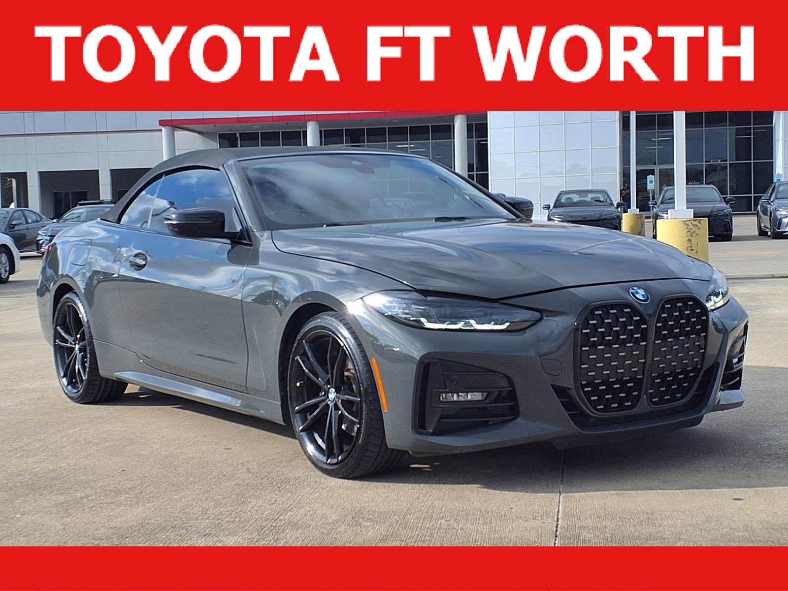 Used 2022 BMW 430i xDrive Convertible w/ M Sport Package AWD/4WD video 1