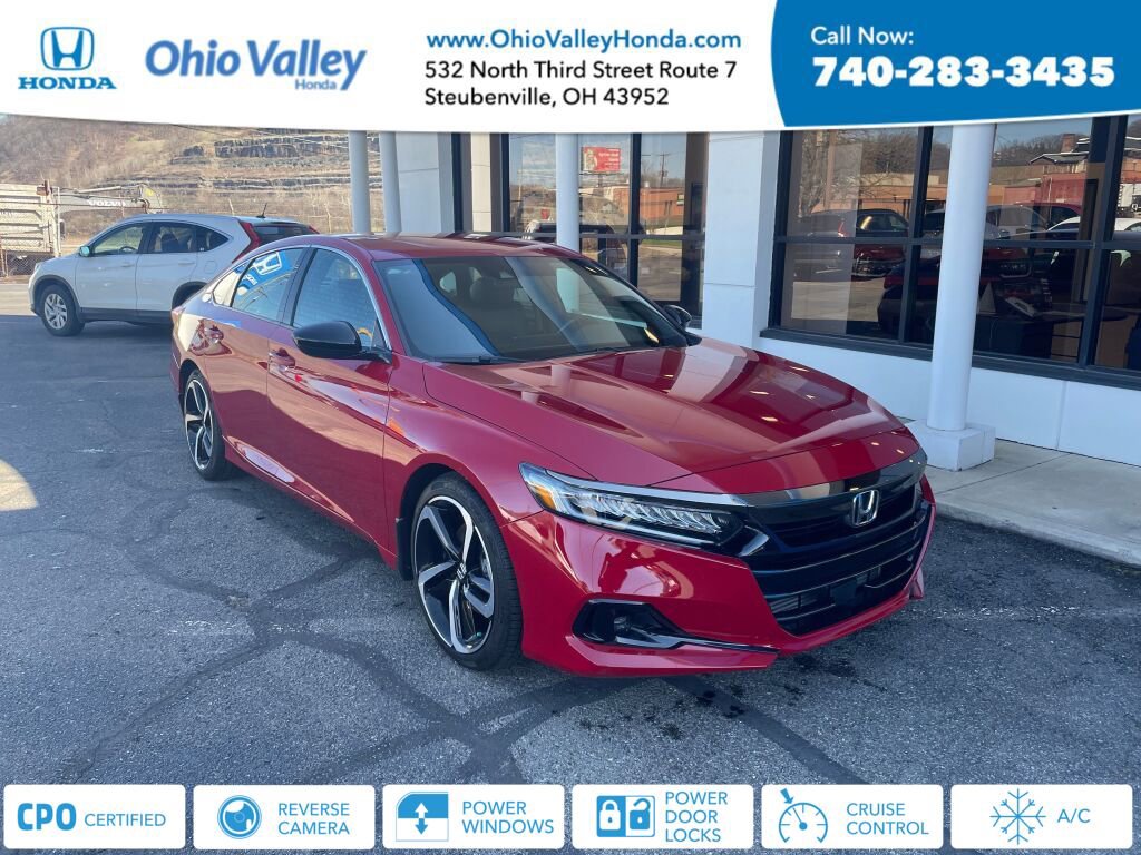 Certified 2021 Honda Accord Sport