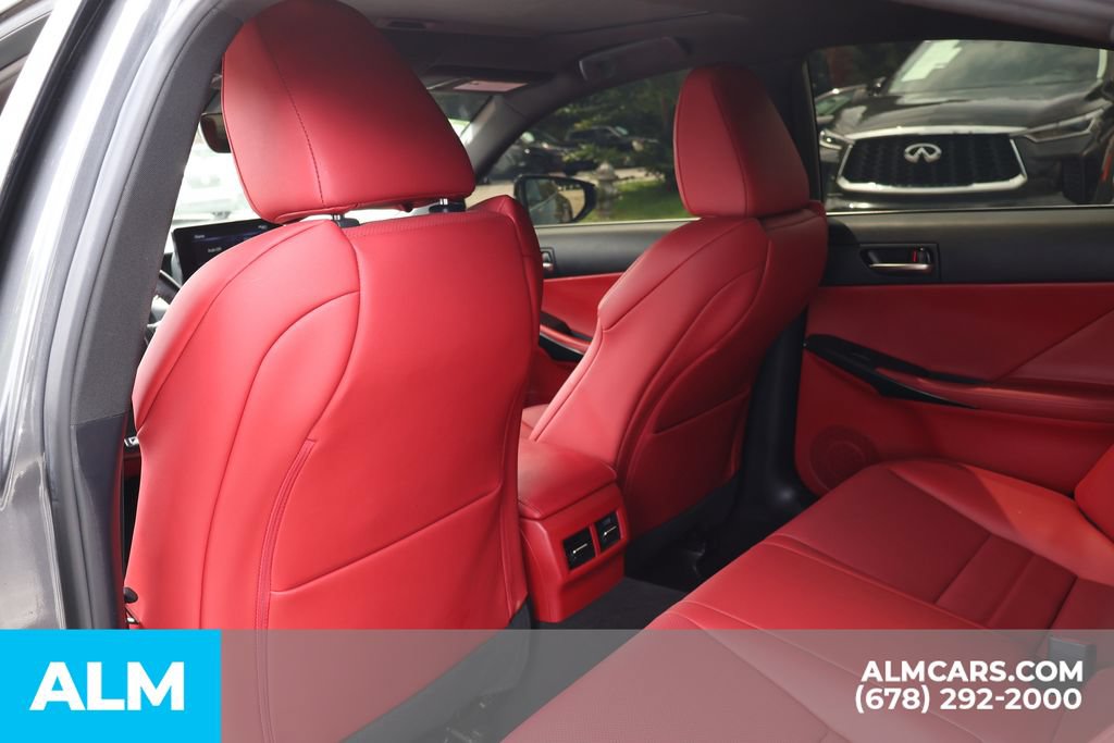 Used 2024 Lexus IS 350 F Sport w/ Memory Package RWD image 17