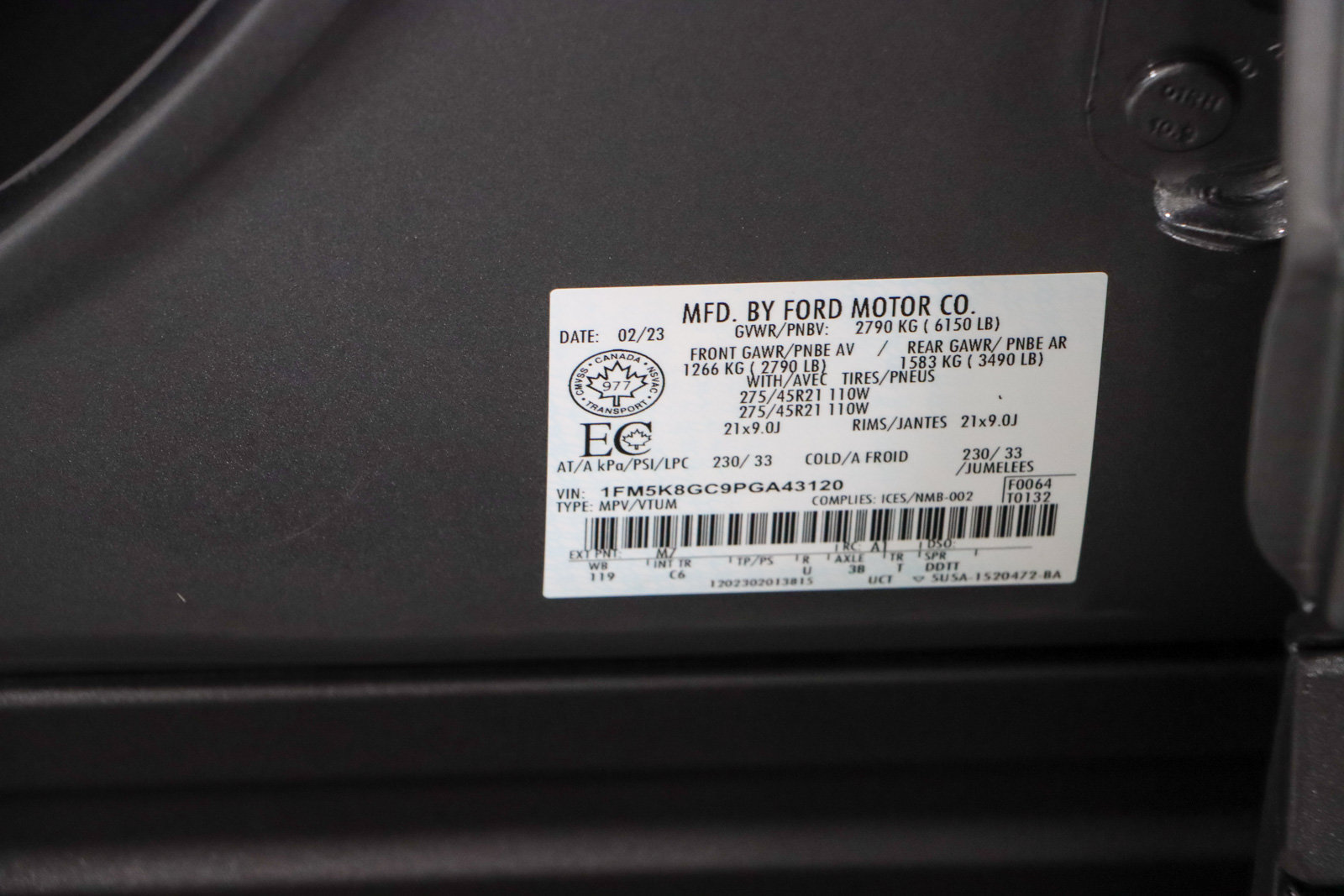 Used 2023 Ford Explorer ST w/ Technology Package AWD/4WD image 35