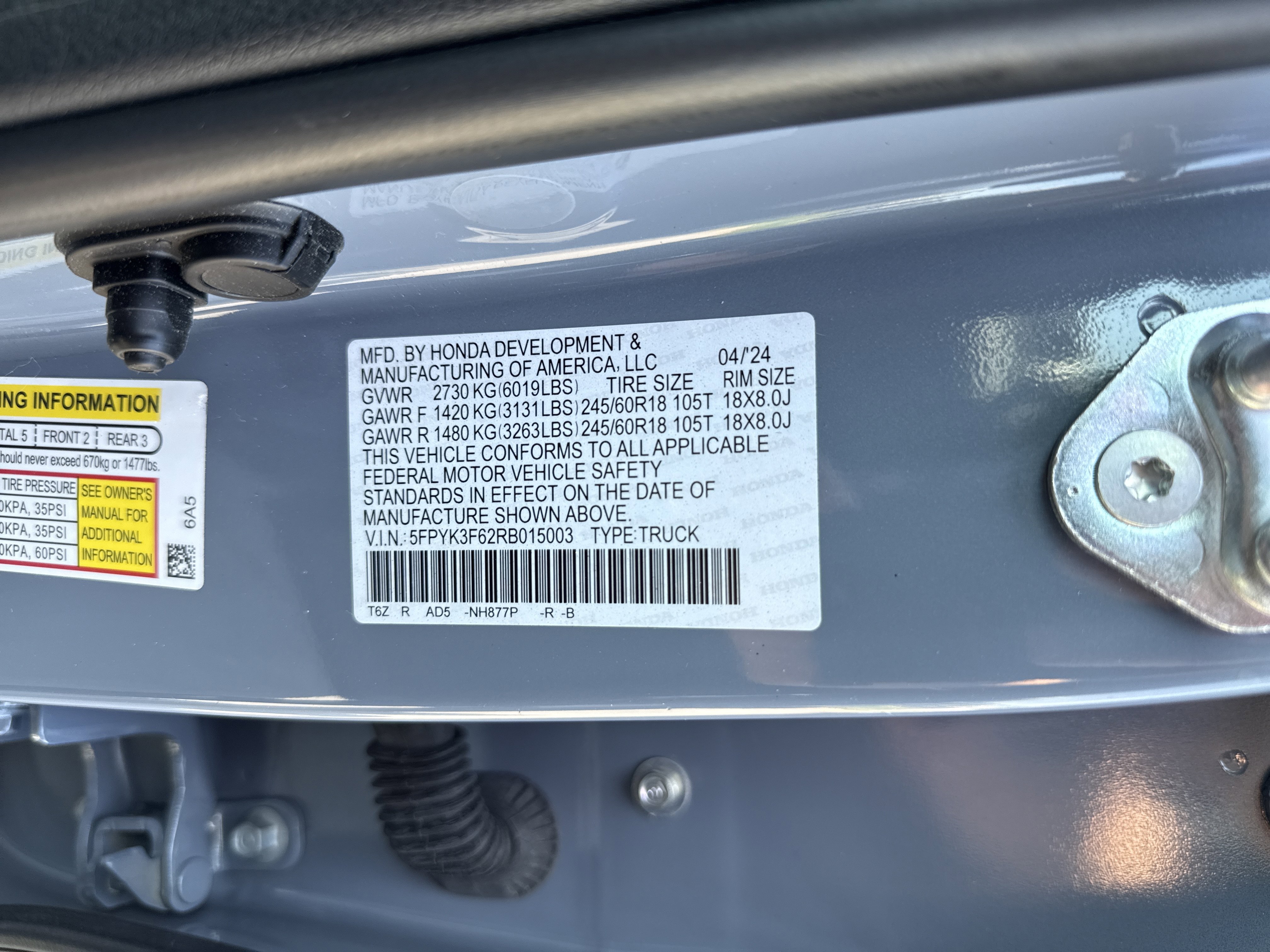 Used 2024 Honda Ridgeline TrailSport image 37