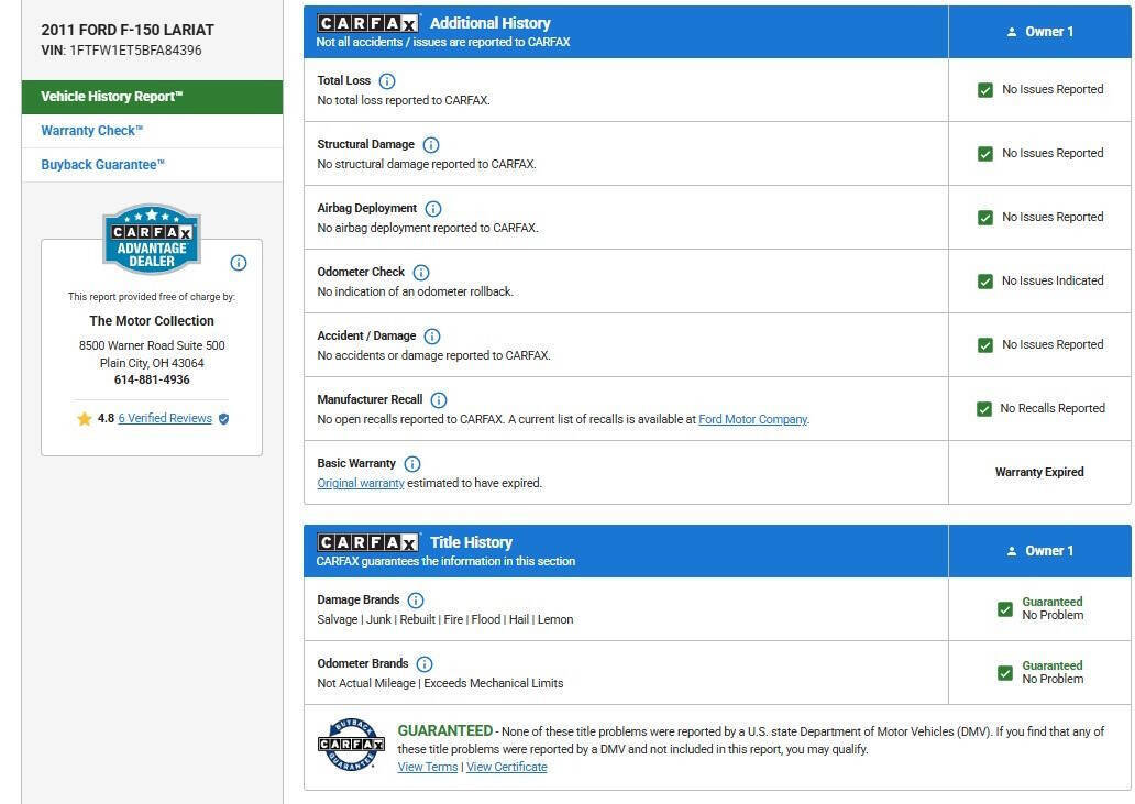 Used 2011 Ford F150 Lariat w/ Lariat Plus Pkg image 13