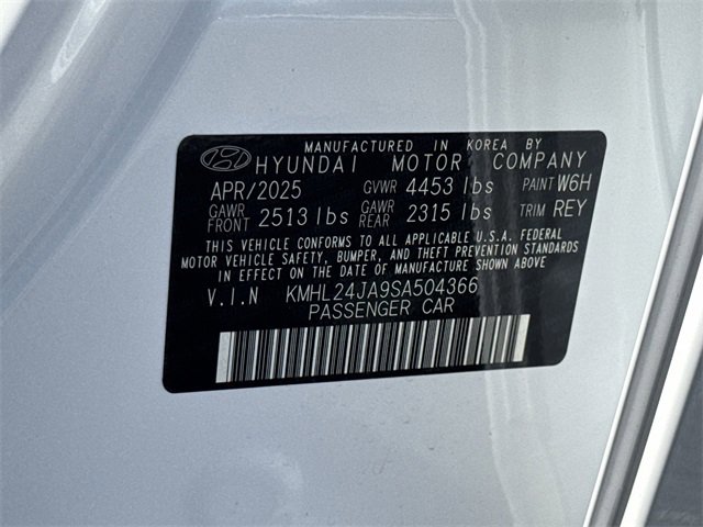 New 2025 Hyundai Sonata SE image 25