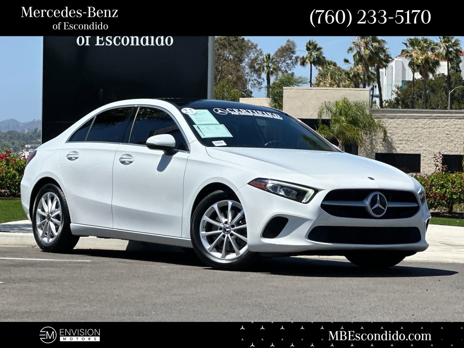 Certified 2021 Mercedes-Benz A 220