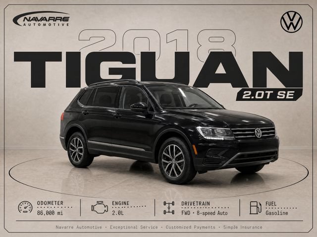 Used 2018 Volkswagen Tiguan SE