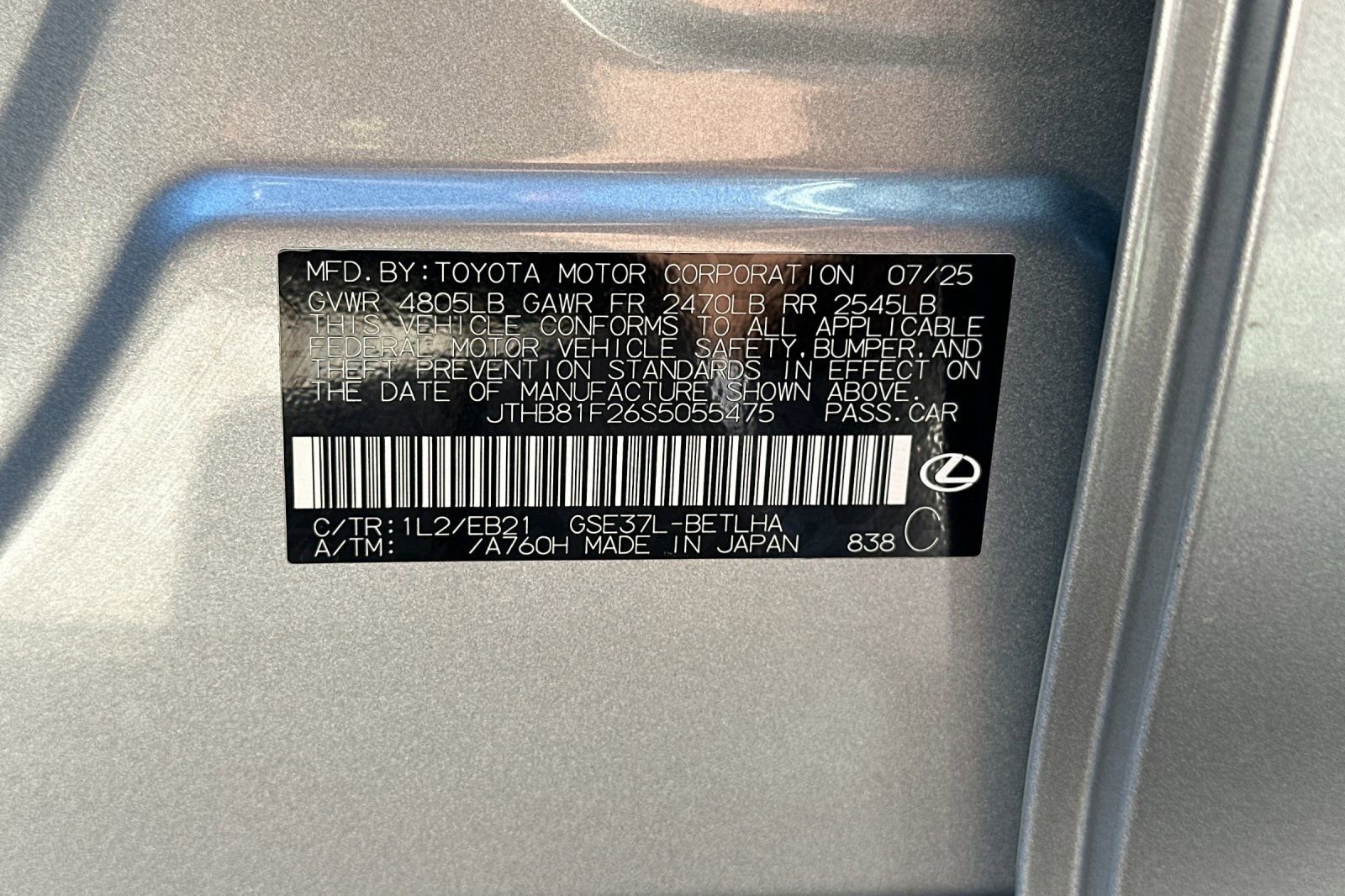 Certified 2025 Lexus IS 350 F Sport image 31