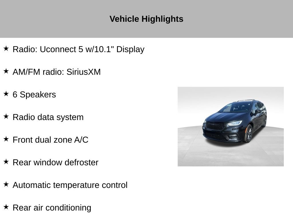 Used 2021 Chrysler Pacifica Touring-L w/ S Appearance Package FWD image 36