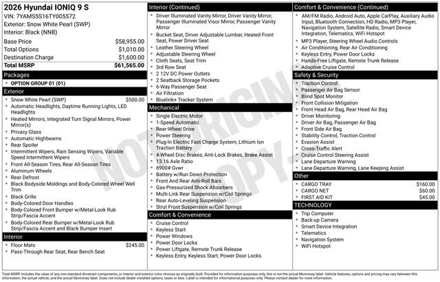 New 2026 Hyundai Ioniq 9 S image 37