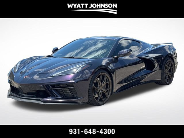Used 2021 Chevrolet Corvette Stingray Preferred Cpe w/ Z51 Performance Package RWD image 1