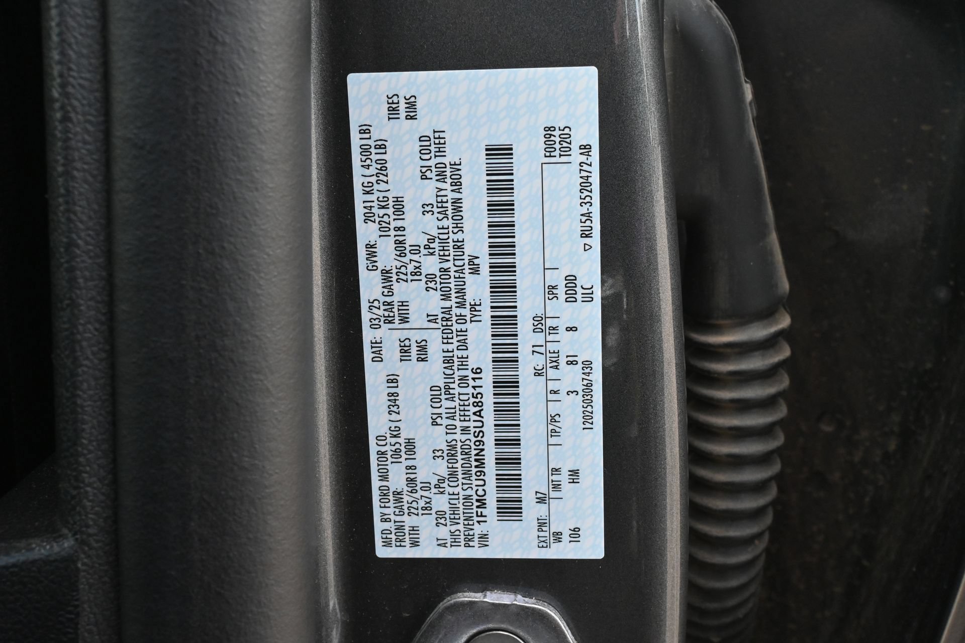 Used 2025 Ford Escape ST-Line AWD/4WD image 31