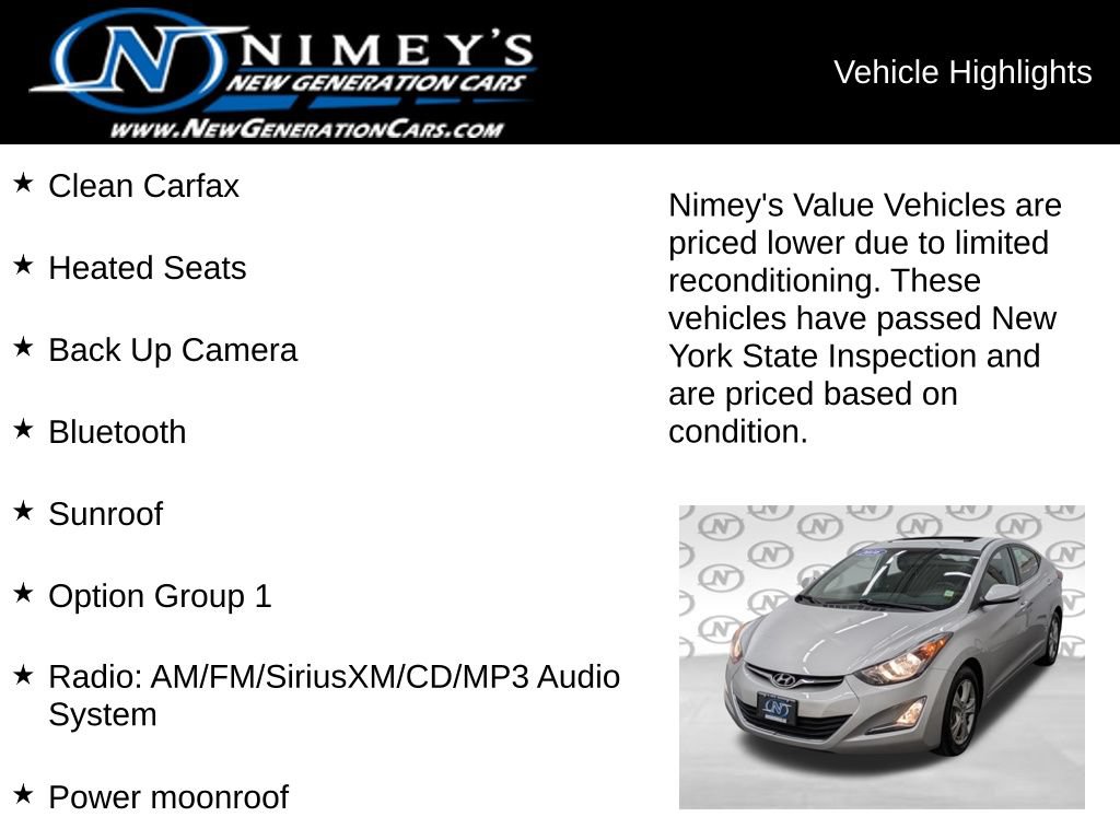 Used 2016 Hyundai Elantra Value Edition FWD image 5