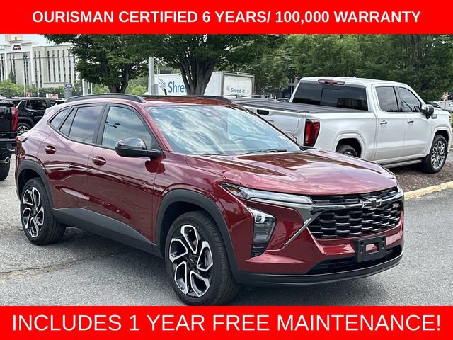 Used 2025 Chevrolet Trax RS w/ Sunroof Package FWD video 1