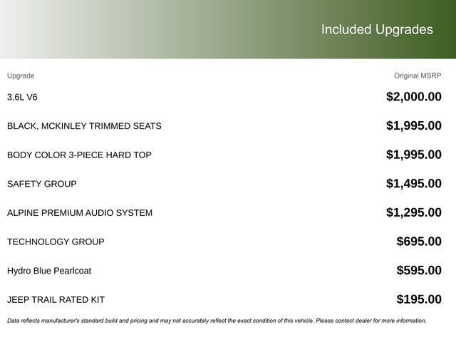 New 2025 Jeep Wrangler Sahara w/ Safety Group image 3