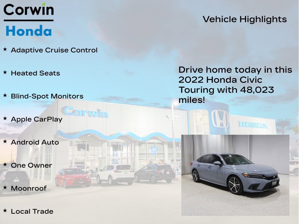 Used 2022 Honda Civic Touring image 6