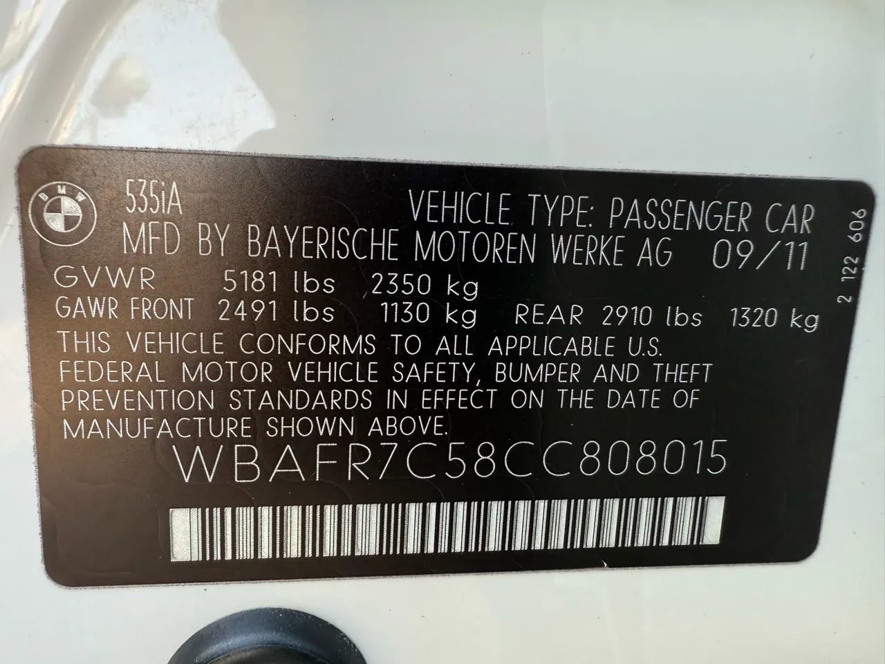 Used 2012 BMW 535i Sedan image 49