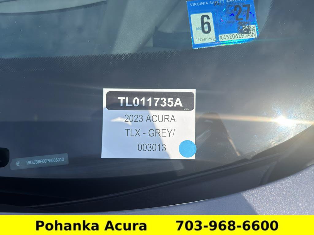 Certified 2023 Acura TLX SH-AWD w/ Advance Package image 33