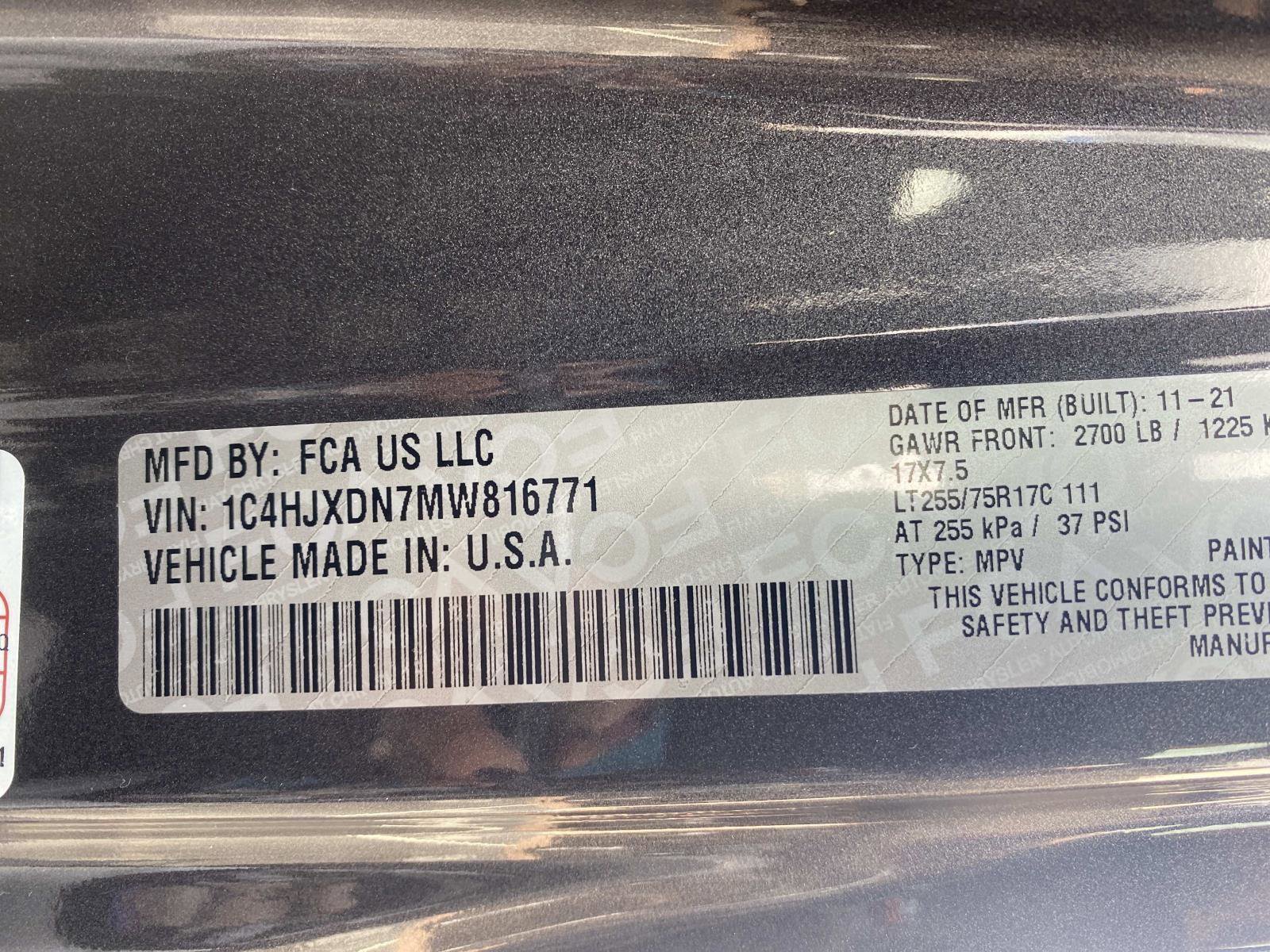 Certified 2021 Jeep Wrangler Unlimited Sport image 25