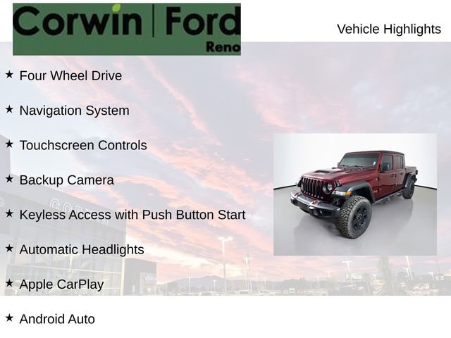 Used 2022 Jeep Gladiator Mojave w/ Trailer Tow Package image 8