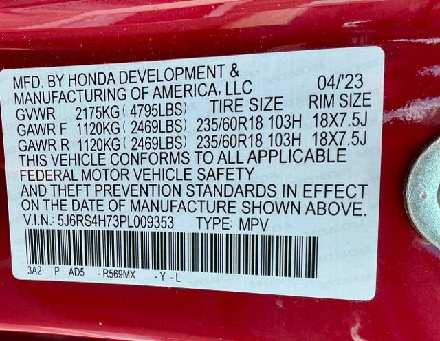 Certified 2023 Honda CR-V EX-L image 35
