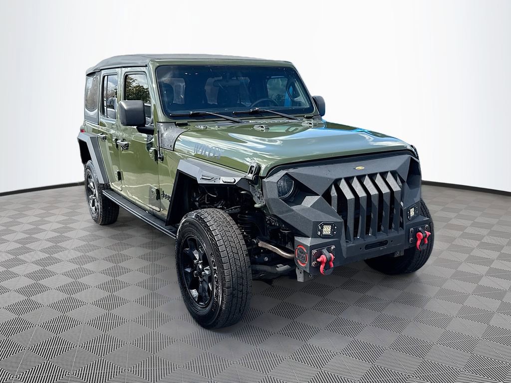 Used 2021 Jeep Wrangler Unlimited Willys image 4