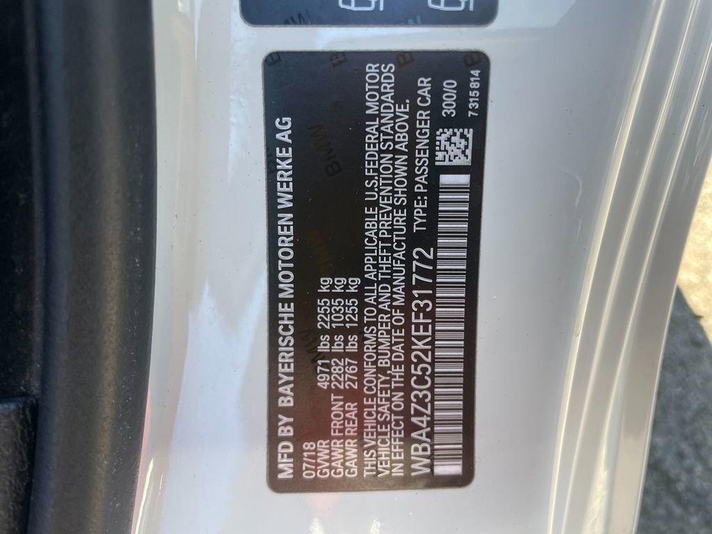 Used 2019 BMW 430i xDrive Convertible w/ Executive Package image 31