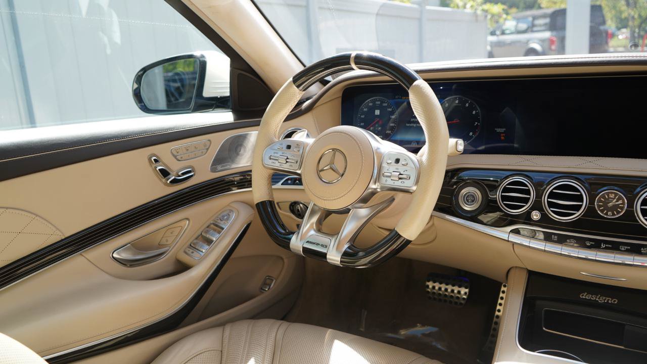 Used 2019 Mercedes-Benz S 63 AMG S 4MATIC Sedan w/ Warmth & Comfort Package image 61