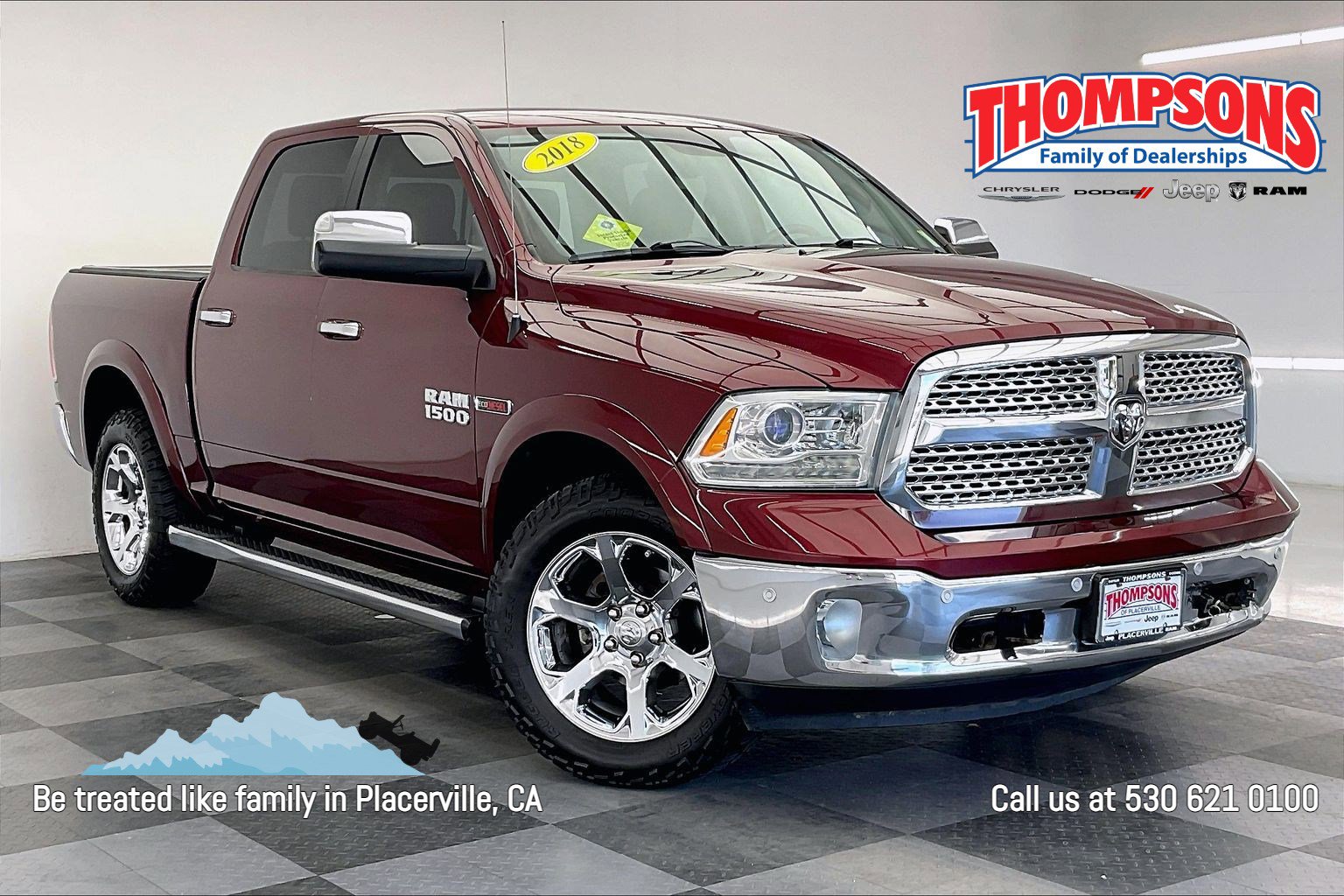 Used 2018 RAM 1500 Laramie AWD/4WD image 1