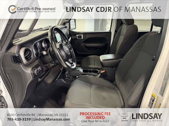 Certified 2021 Jeep Wrangler Unlimited Sport w/ Sun And Sound Package AWD/4WD image 15