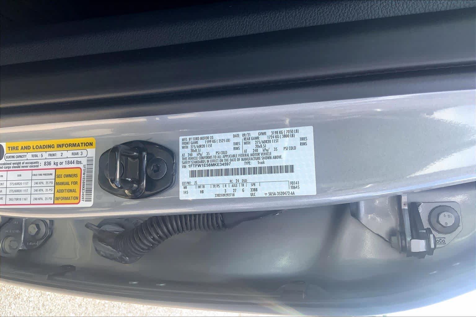 Used 2021 Ford F150 Lariat AWD/4WD image 32
