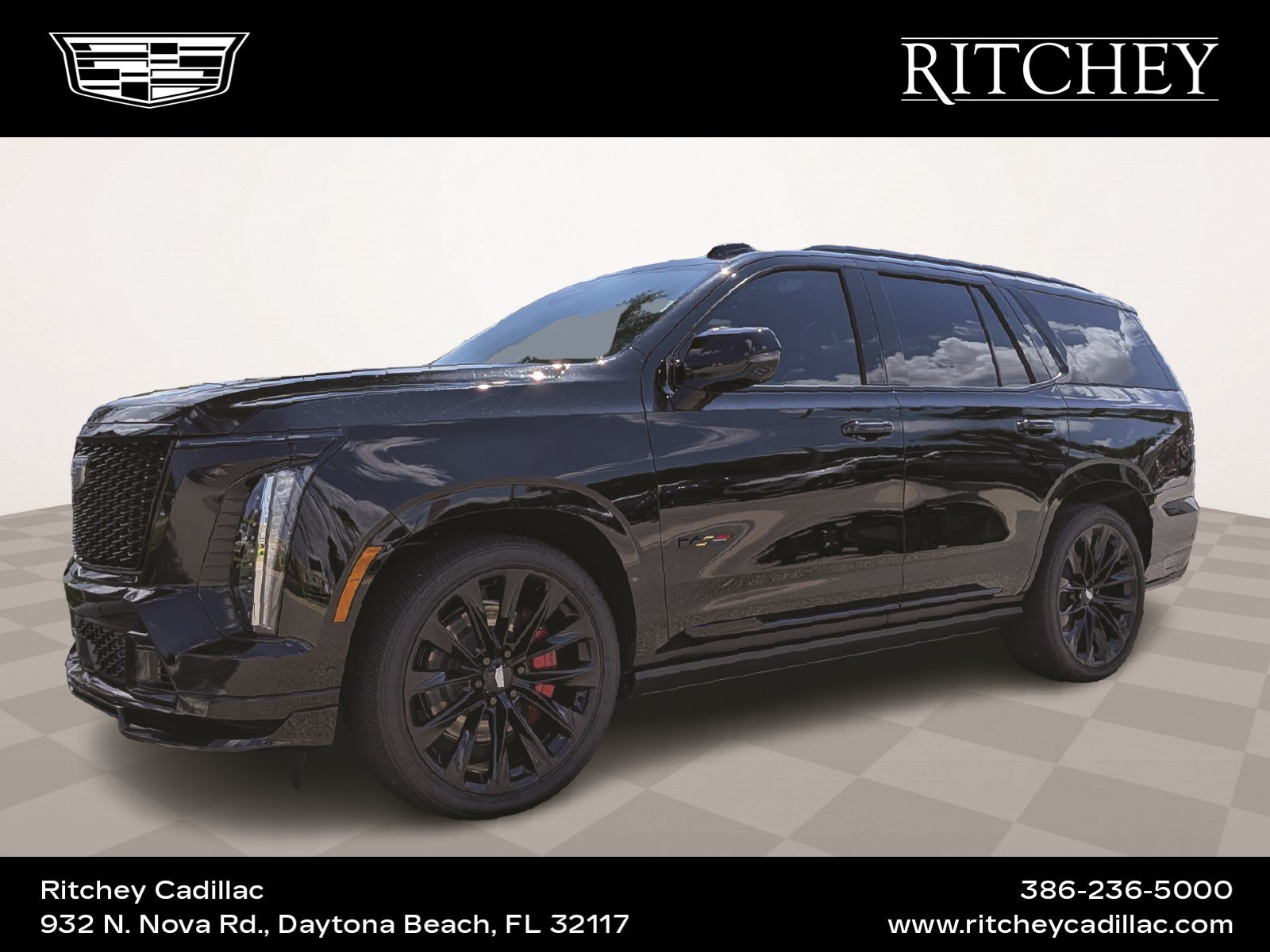 Certified 2025 Cadillac Escalade V w/ LPO, ONYX Package AWD/4WD image 1