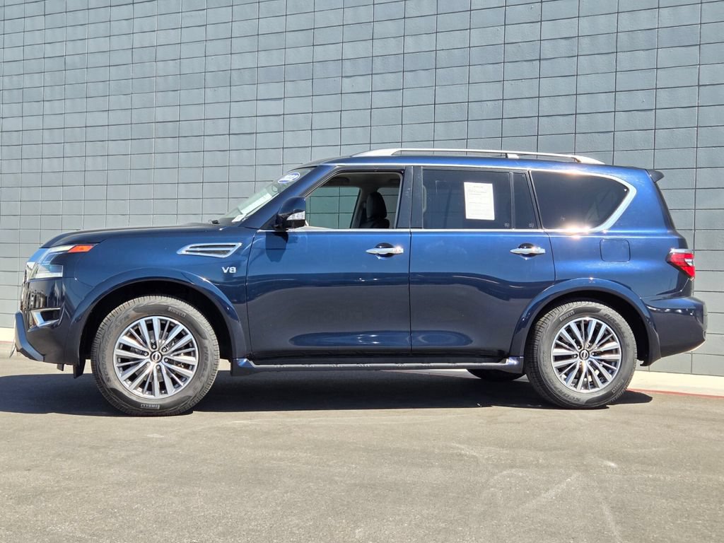 Used 2022 Nissan Armada SL w/ Captain's Chairs Package AWD/4WD image 2
