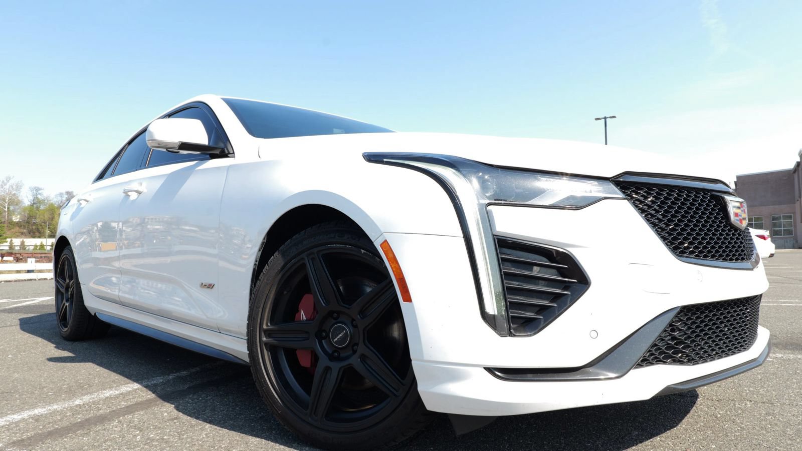 Used 2021 Cadillac CT4 V w/ Technology Package AWD/4WD image 2
