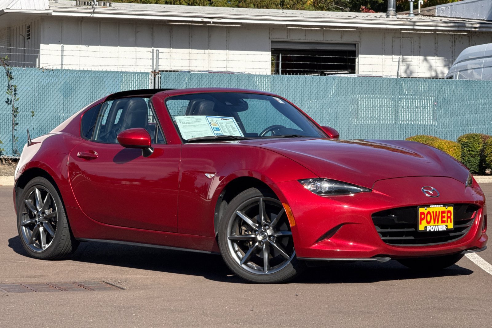 Used 2017 MAZDA MX-5 Miata RF Grand Touring RWD image 2